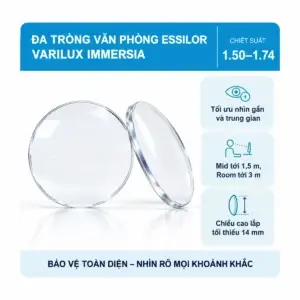 Ảnh đại diện Tròng kính đa tròng văn phòng Essilor Varilux Immersia