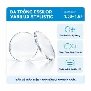 Ảnh đại diện Tròng kính đa tròng Essilor Varilux Stylistic