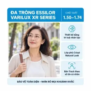 Tròng kính đa tròng Essilor Varilux XR series: ảnh minh họa dùng kính trong sinh hoạt hằng ngày