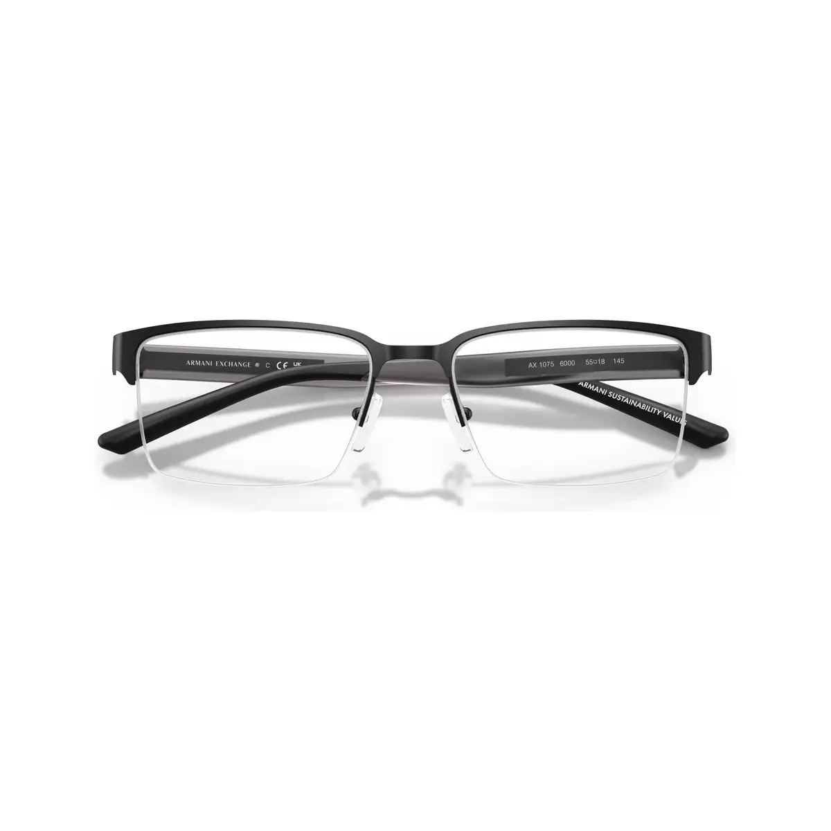 Gọng kính Armani Exchange AX1075 – Đen · Mã 6000 – ảnh 5