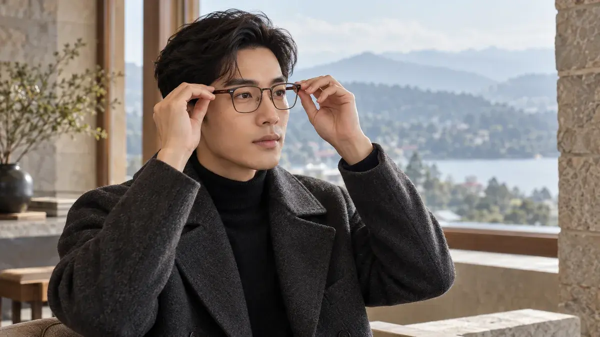 Ảnh minh họa thời trang kính cho kính mát Burberry BE3164