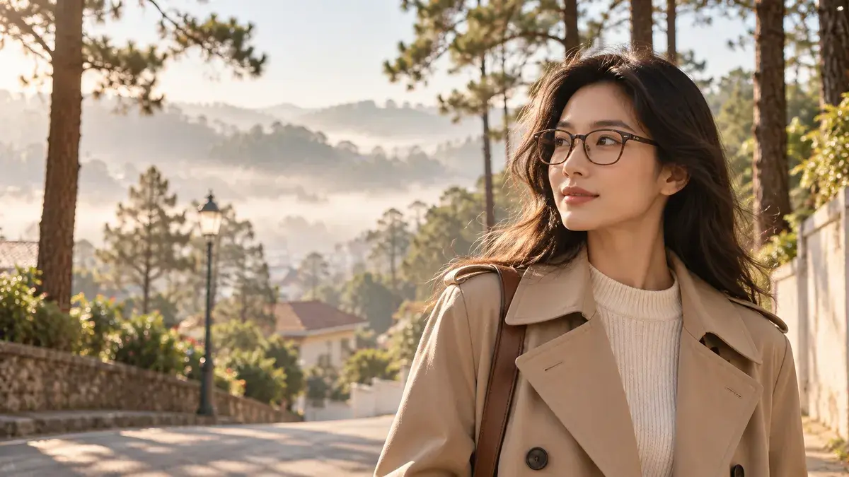 Ảnh minh họa thời trang kính cho kính mát Burberry BE3164