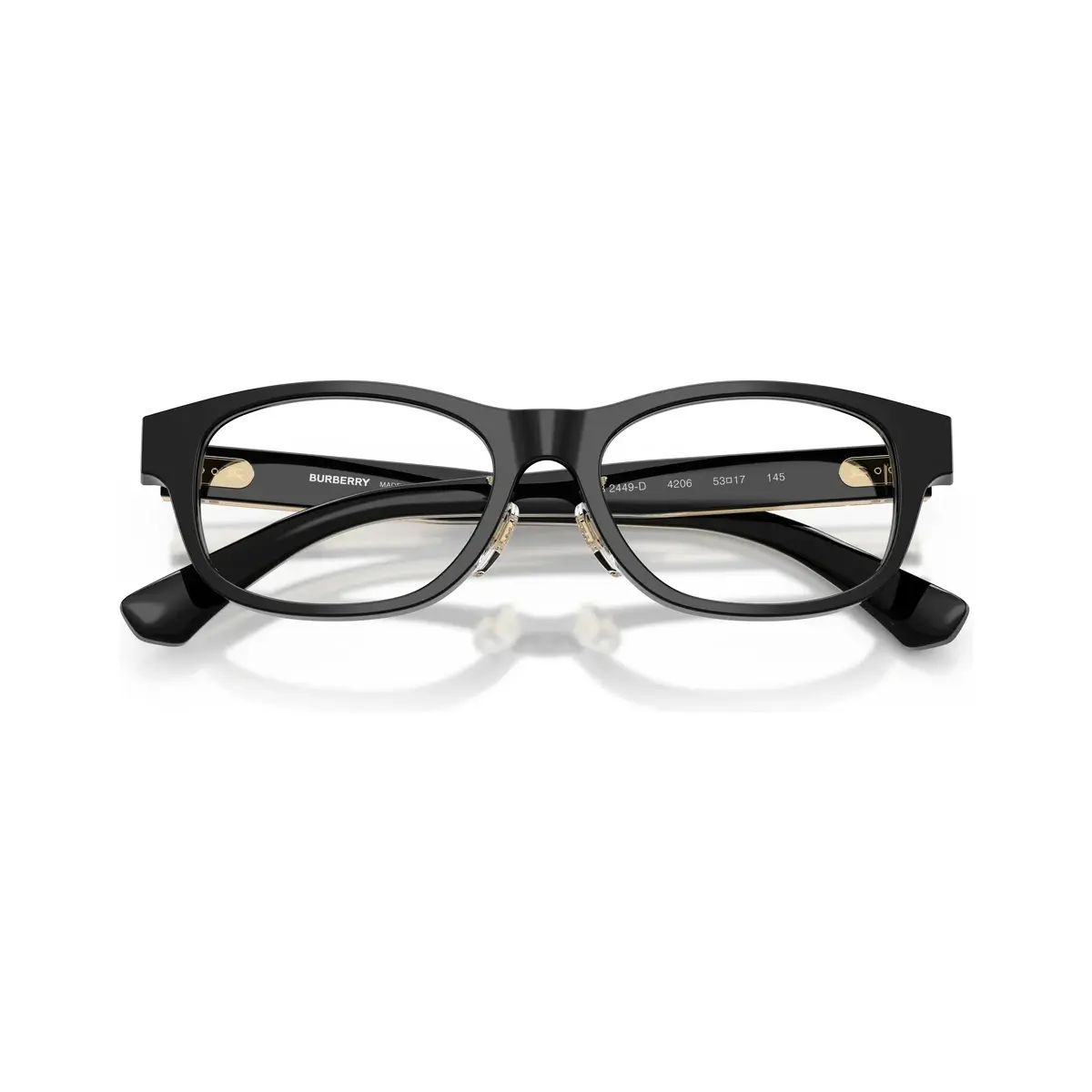 Gọng kính Burberry BE2449D – Đen · Mã 4206 – ảnh 5