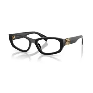 Gọng kính Miu Miu MU 04YV – Đen · Mã 16K1O1 – ảnh 2