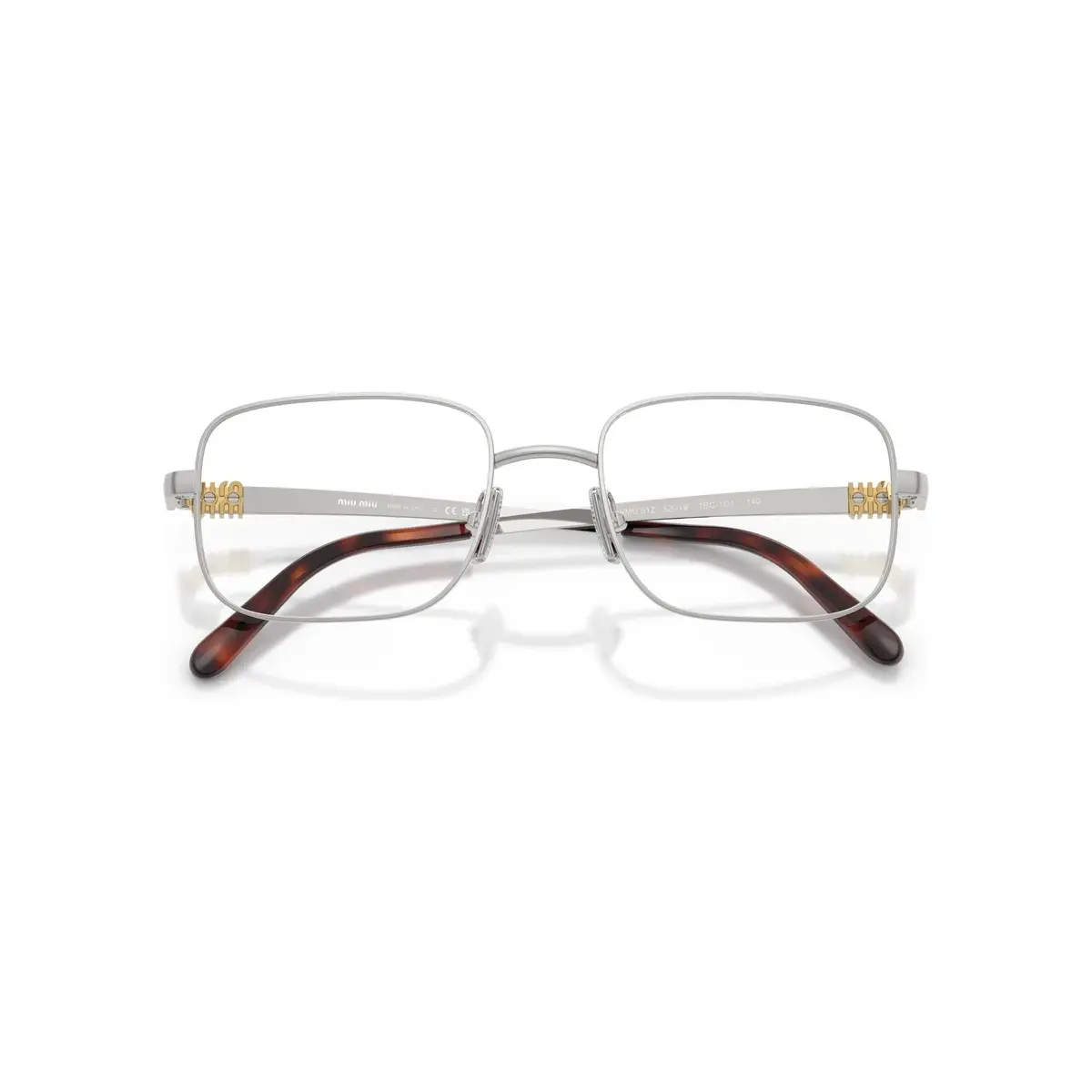 Gọng kính Miu Miu MU 51ZV – Bạc · Mã 1BC1O1 – ảnh 5