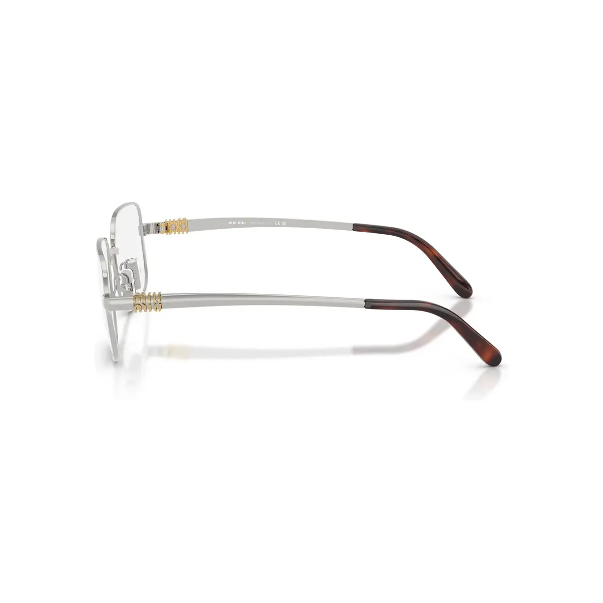 Gọng kính Miu Miu MU 51ZV – Bạc · Mã 1BC1O1 – ảnh 3