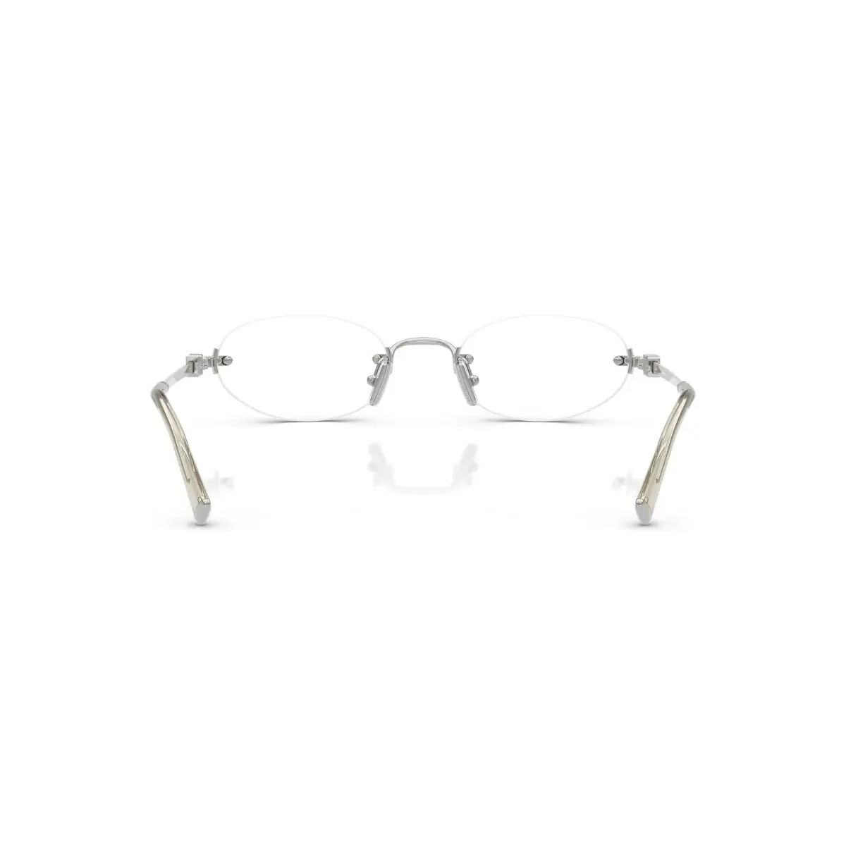 Gọng kính Miu Miu MU 53WV – Bạc · Mã 1BC1O1 – ảnh 4