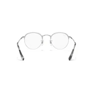 Gọng kính Ray-Ban Round Gaze RX3947V – Bạc · Mã 2501 – ảnh 4
