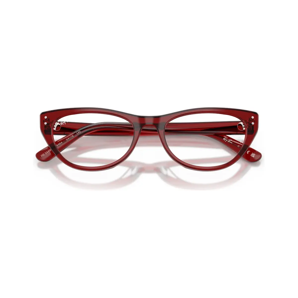Gọng kính Ray-Ban RX5449D – Đỏ · Mã 8464 – ảnh 5