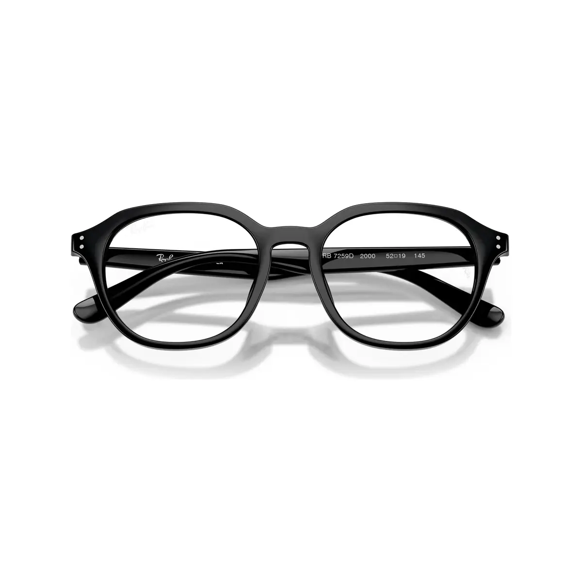Gọng kính Ray-Ban RX7259D – Đen · Mã 2000 – ảnh 5