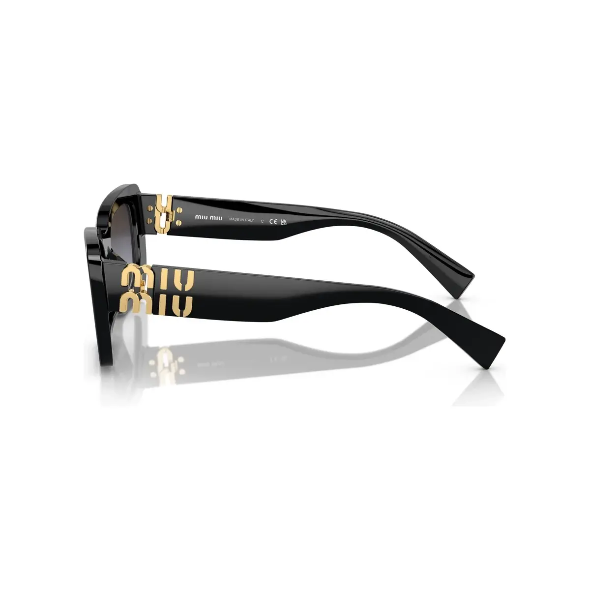 Kính mát Miu Miu MU 07YS – Đen · Mã 1AB5D1 – ảnh 3