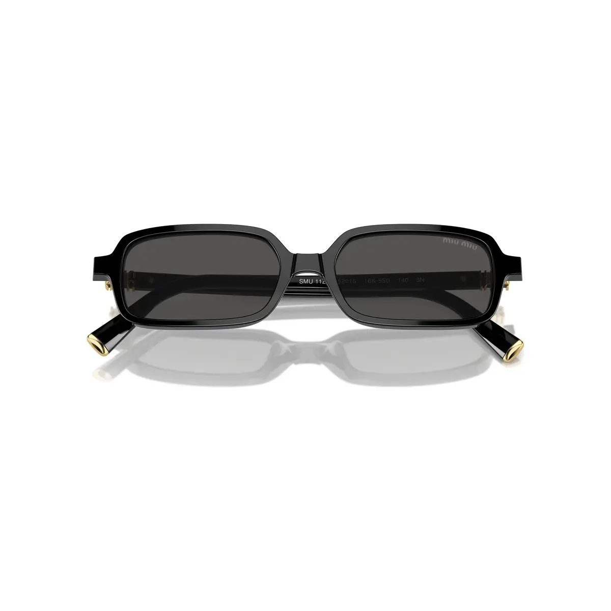 Kính mát Miu Miu MU 11ZSF – Đen · Mã 16K5S0 – ảnh 5