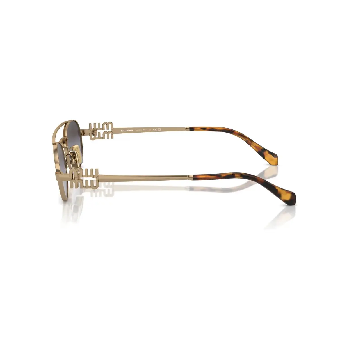 Kính mát Miu Miu MU 54ZS – Vàng gold · Mã 7OE5D1 – ảnh 3