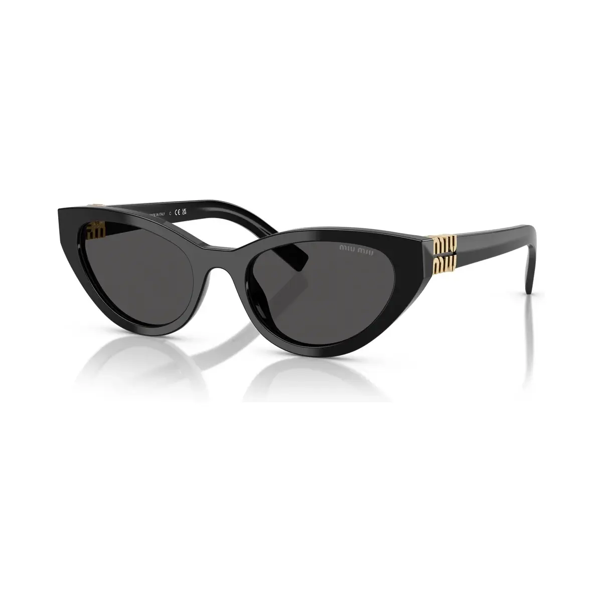 Kính mát Miu Miu MU A04SF – Đen · Mã 16K08Z – ảnh 2