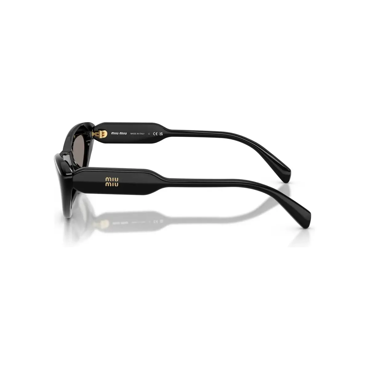 Kính mát Miu Miu MU B11SU – Đen · Mã 16K80Q – ảnh 3