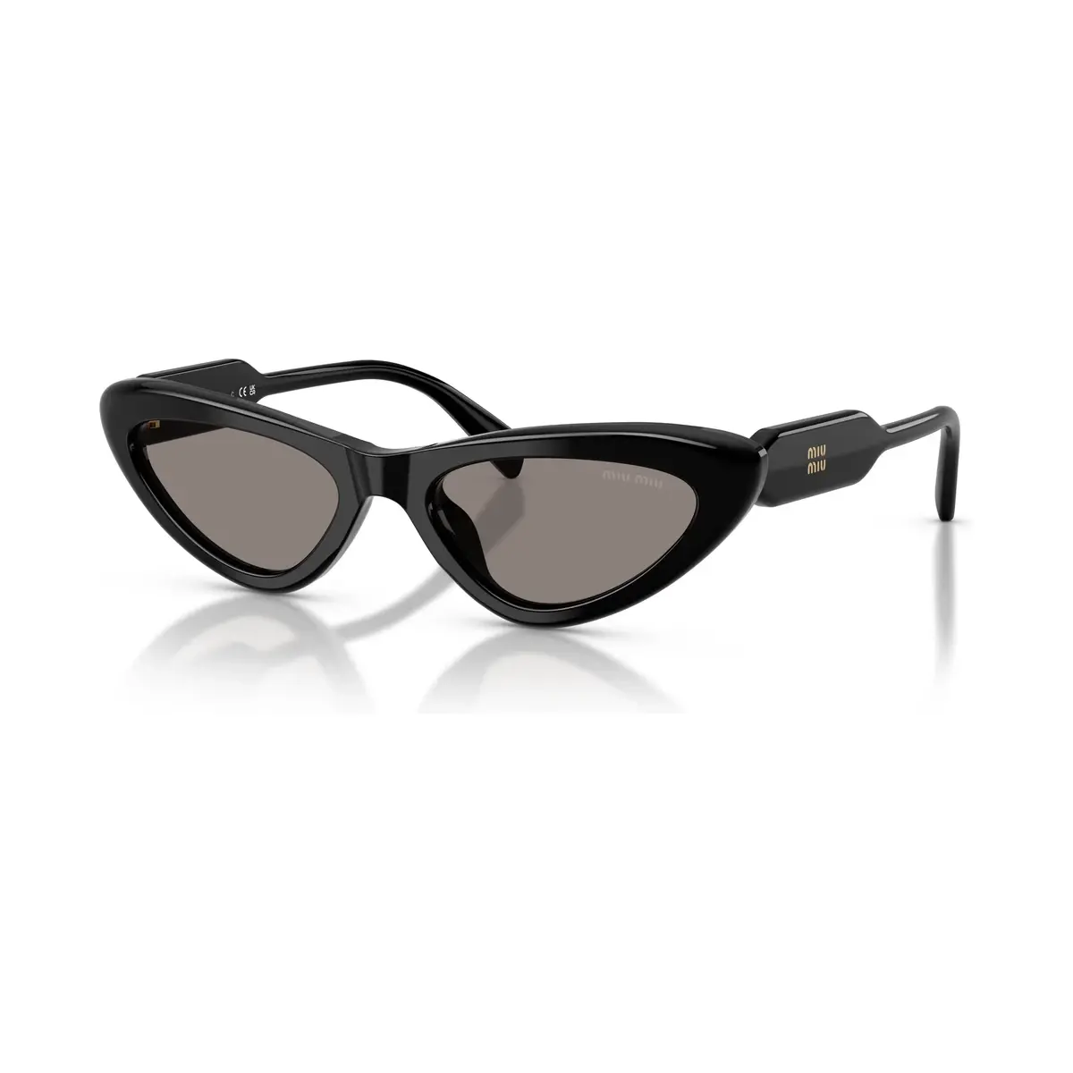 Kính mát Miu Miu MU B11SU – Đen · Mã 16K80Q – ảnh 2