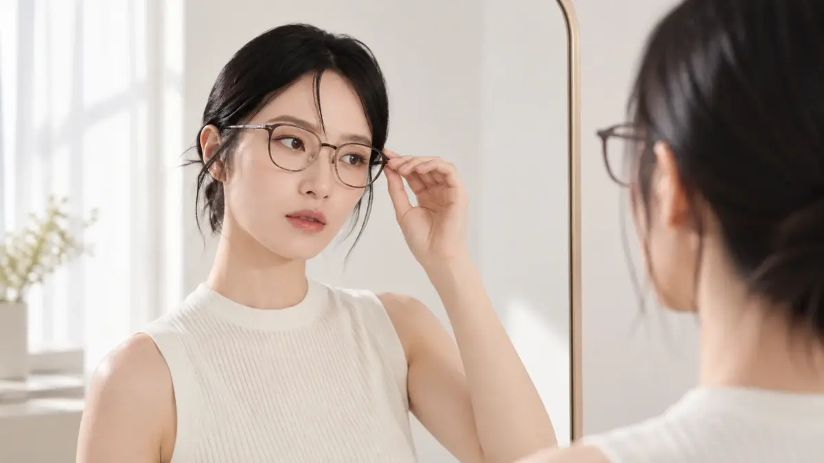 Ảnh minh họa thời trang kính cho kính mát Molsion MM3002
