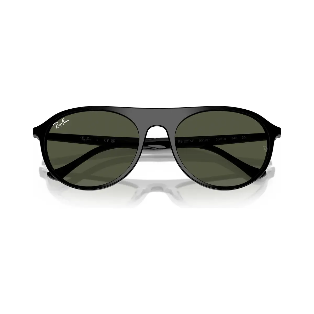 Kính mát Ray-Ban RB2215F – Đen · Mã 901/31 – ảnh 5