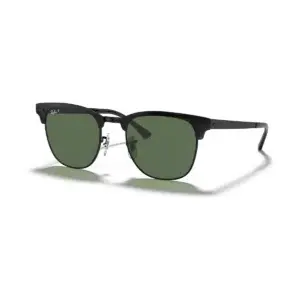 Kính mát Ray-Ban Clubmaster Metal RB3716 – Đen · Mã 186/58 – ảnh 2