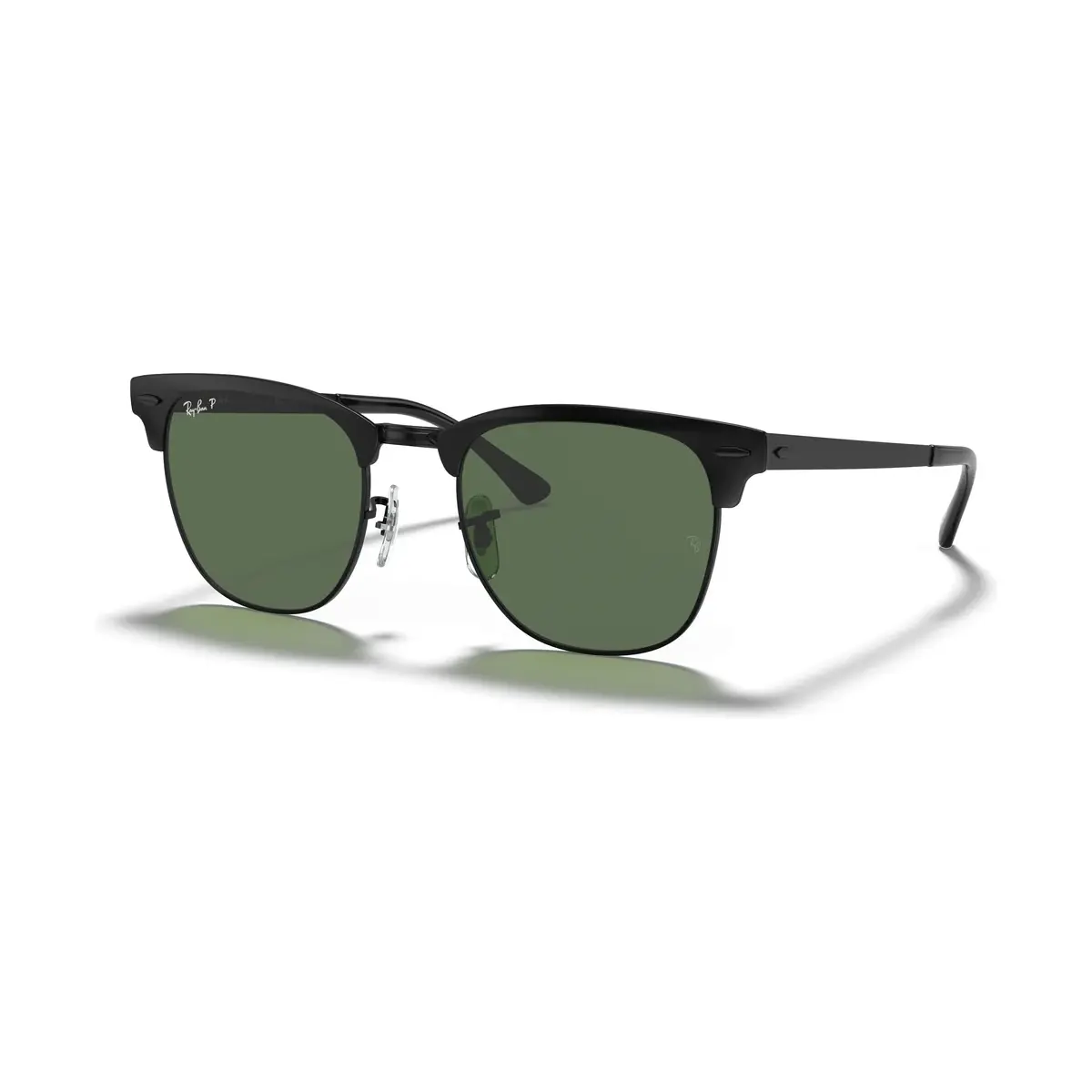 Kính mát Ray-Ban Clubmaster Metal RB3716 – Đen · Mã 186/58 – ảnh 2