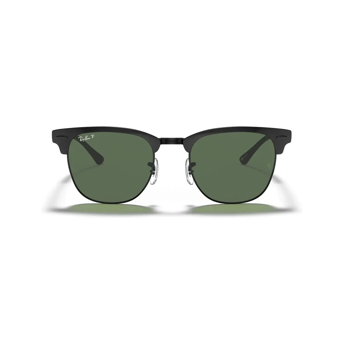 Ảnh chính diện kính mát Ray-Ban Clubmaster Metal RB3716 mã 186/58
