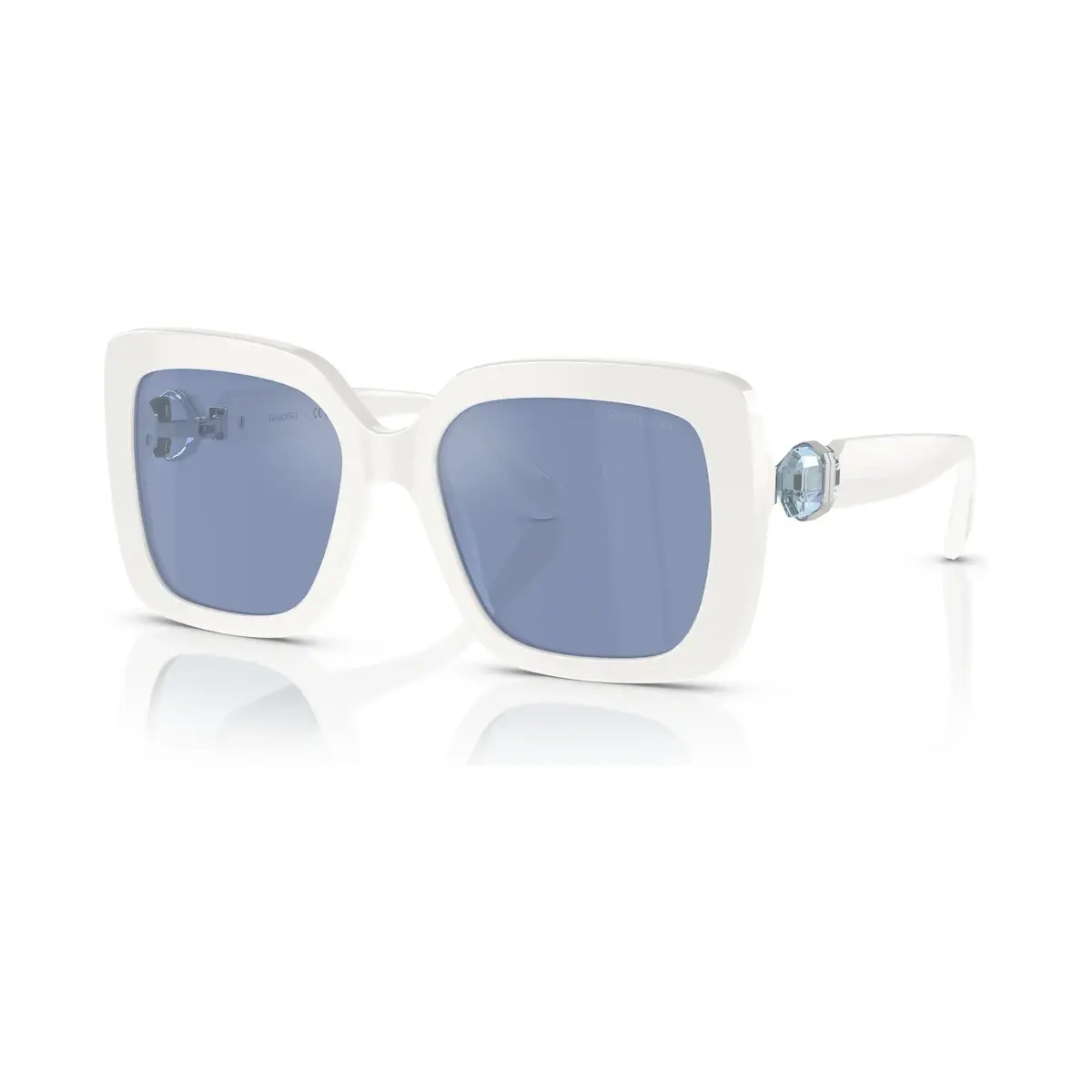 Kính mát Swarovski SK6001F – Trắng · Mã 100355 – ảnh 2